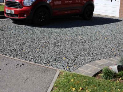 Gravel for driveways in Edwalton