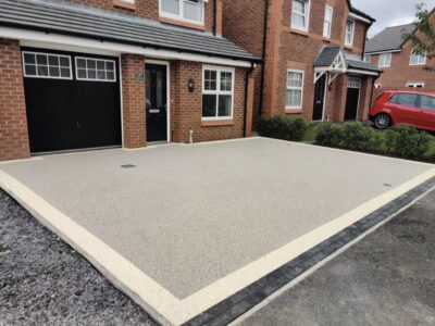 Clifton resin bound driveway
